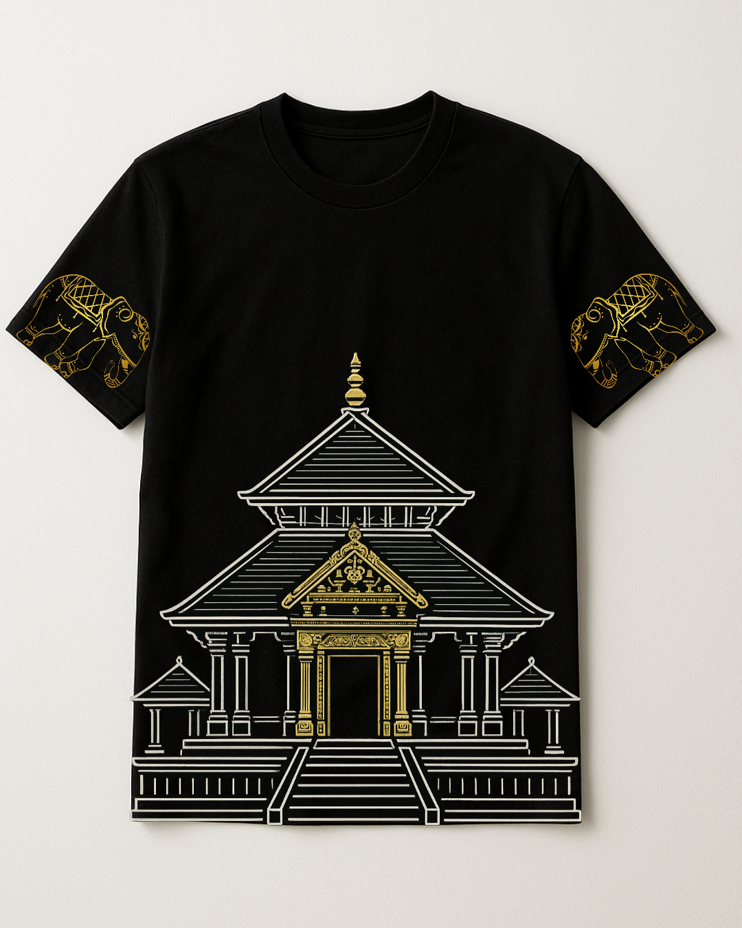 Ayyappa Swamy Premium 240 GSM Cotton T-Shirt